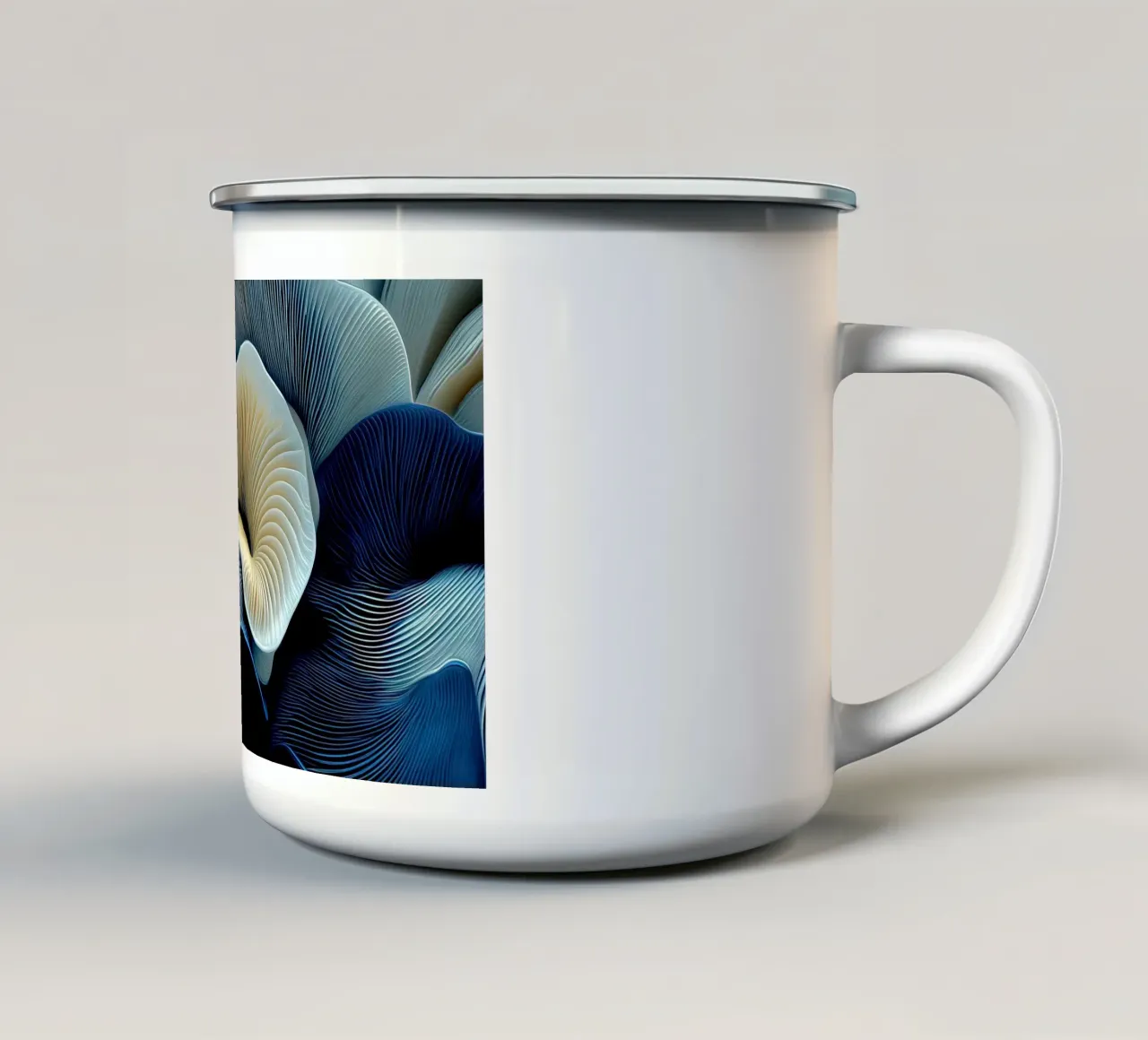 Il corallo tazza in smalto da Imagine