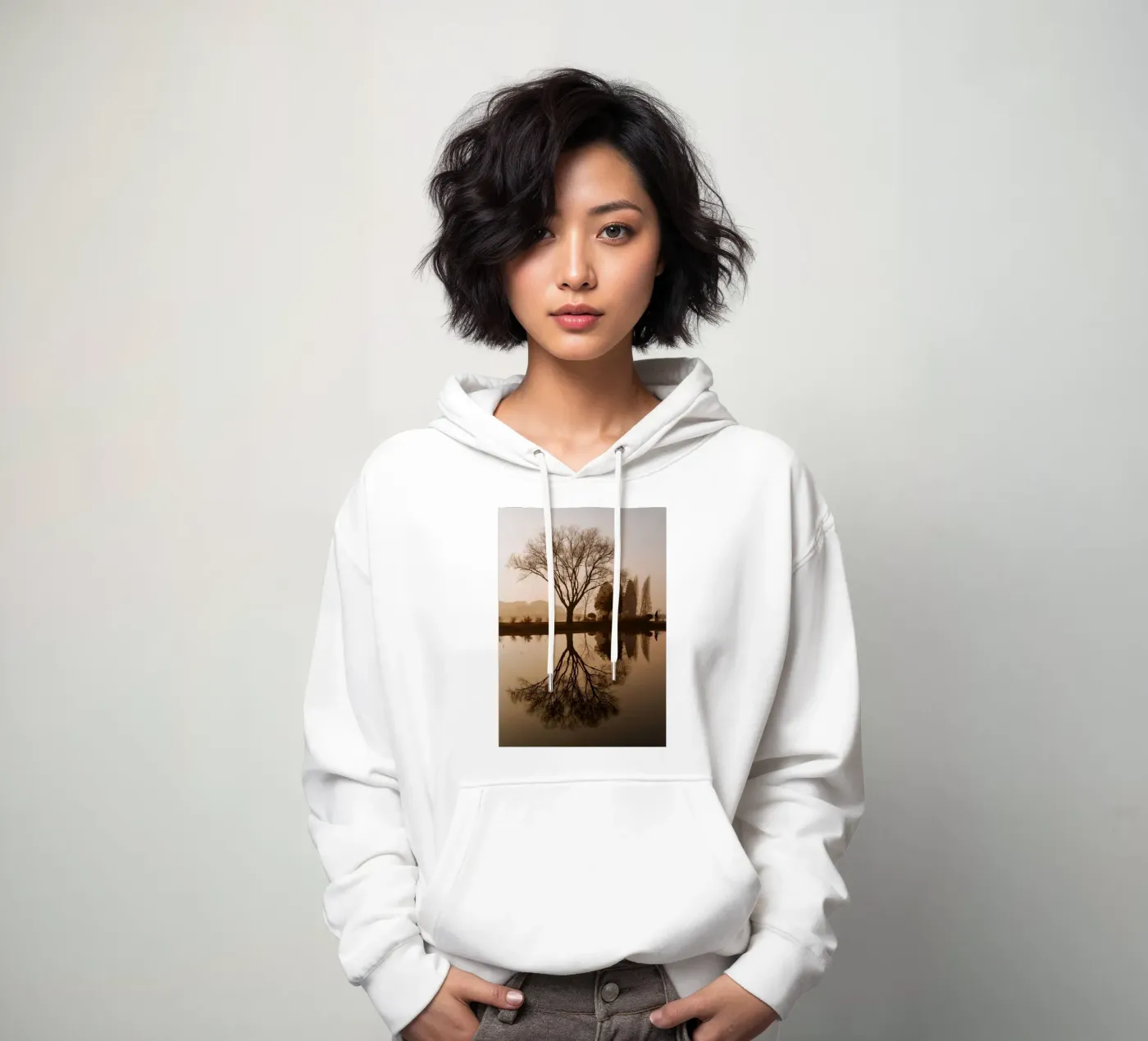 boomreflectie hoodie van Earthly Visions