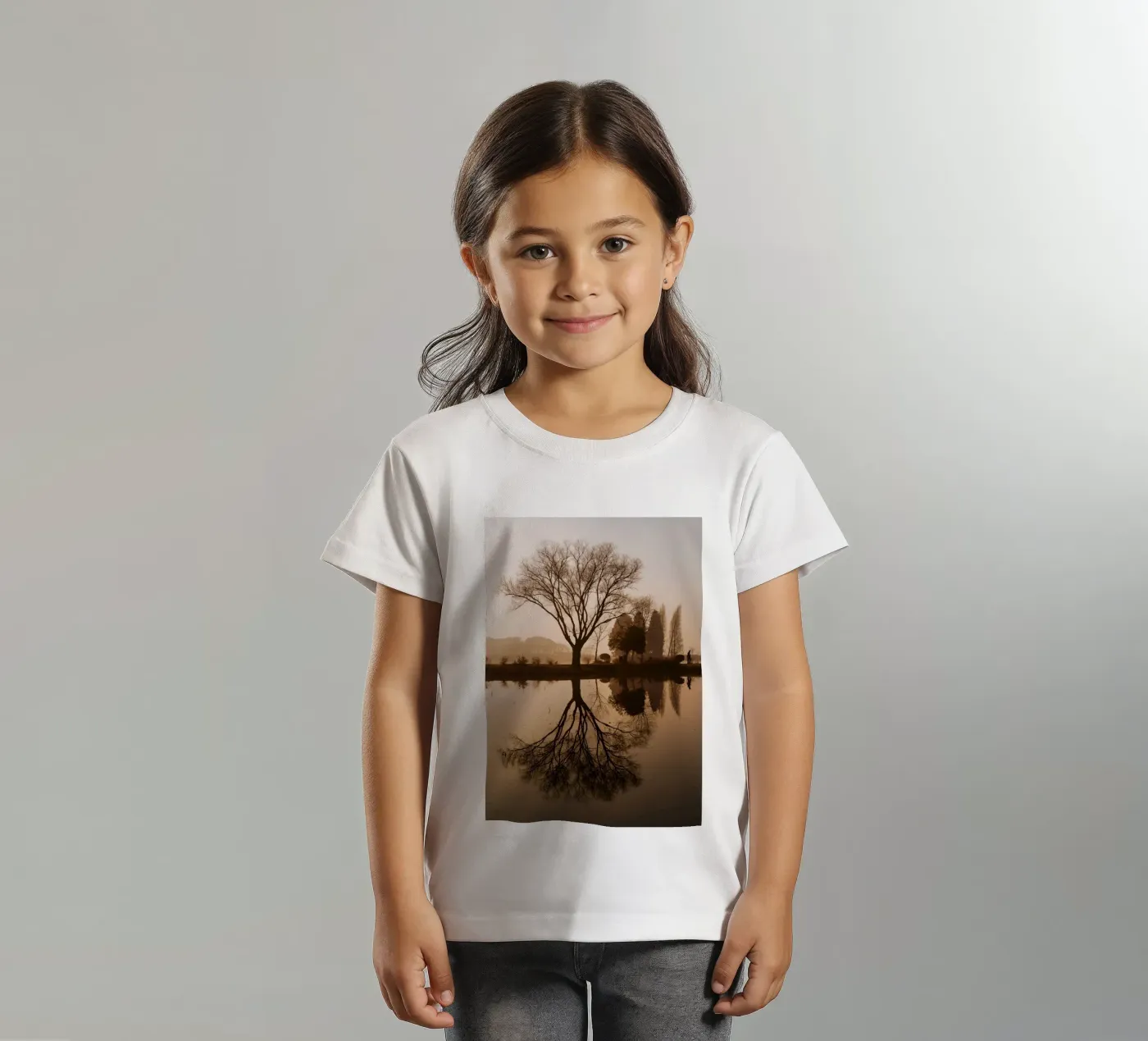 riflessione sull'albero t-shirt bambini da Earthly Visions