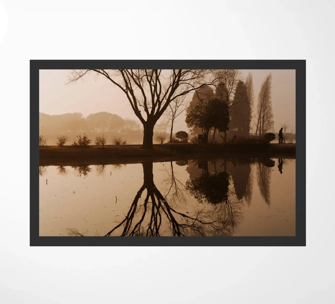 tree reflection doormat by Earthly Visions