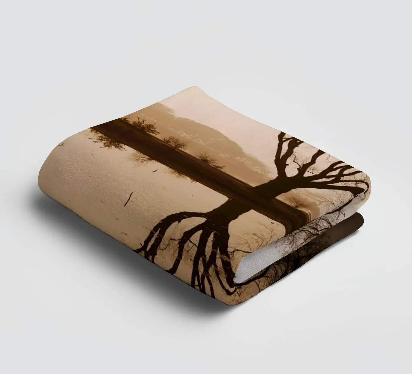tree reflection towel by Earthly Visions