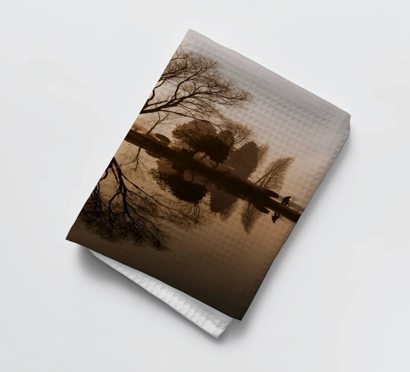 réflexion sur les arbres torchon de Earthly Visions