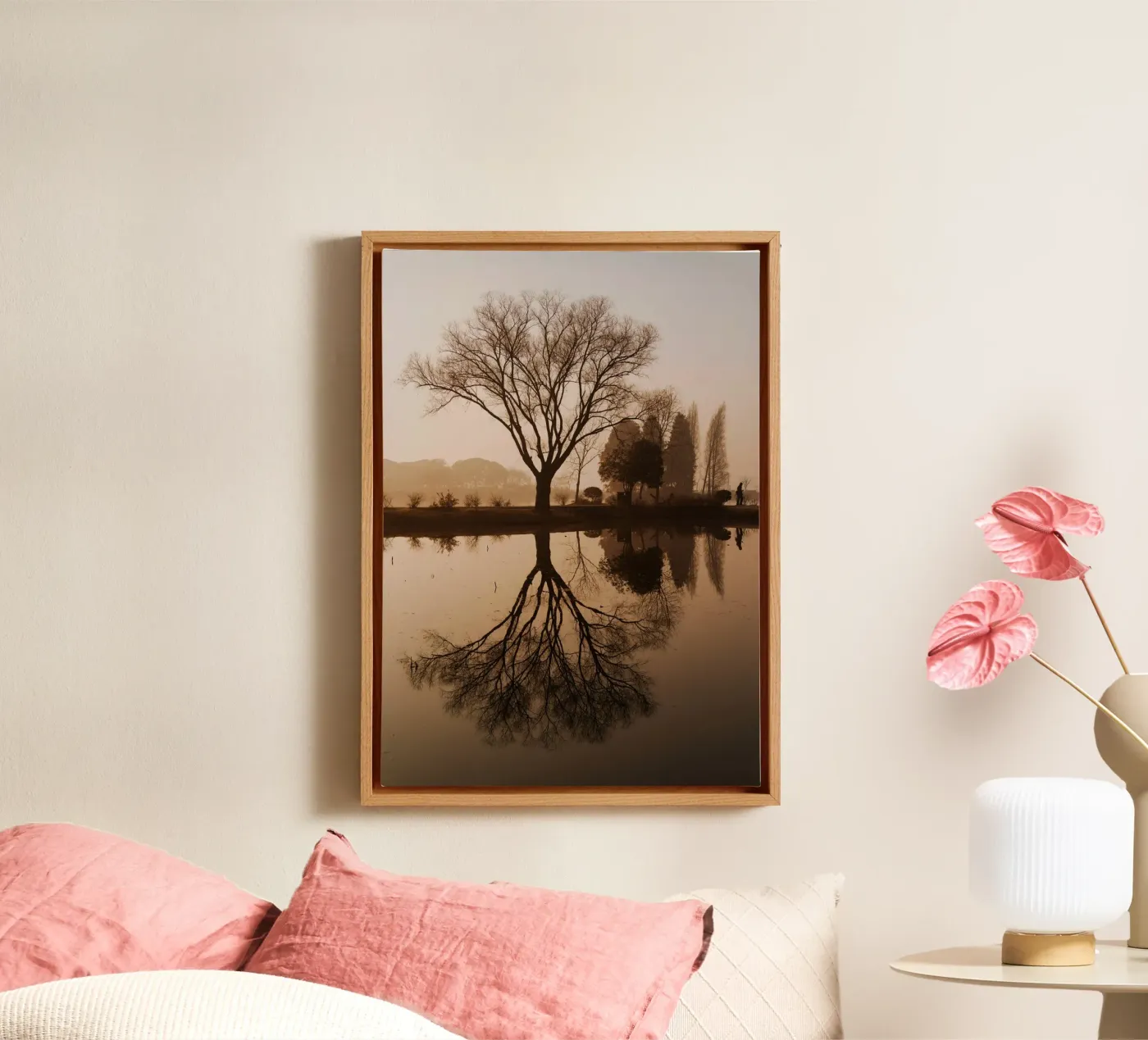 tree reflection tela da Earthly Visions