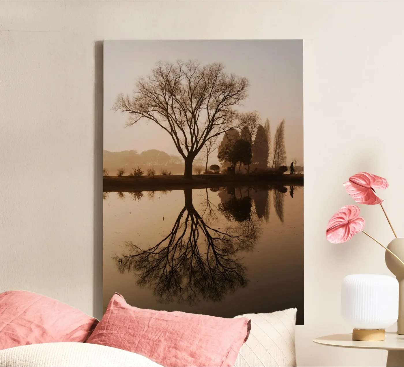 tree reflection tela da Earthly Visions