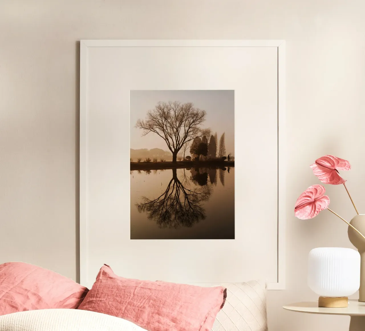 tree reflection poster by Earthly Visions