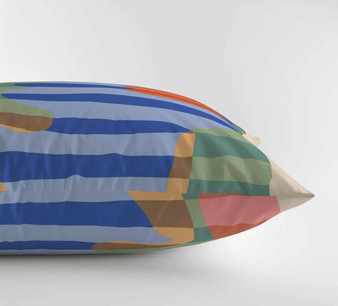 Forme a strisce colorate cuscino da Little Dean