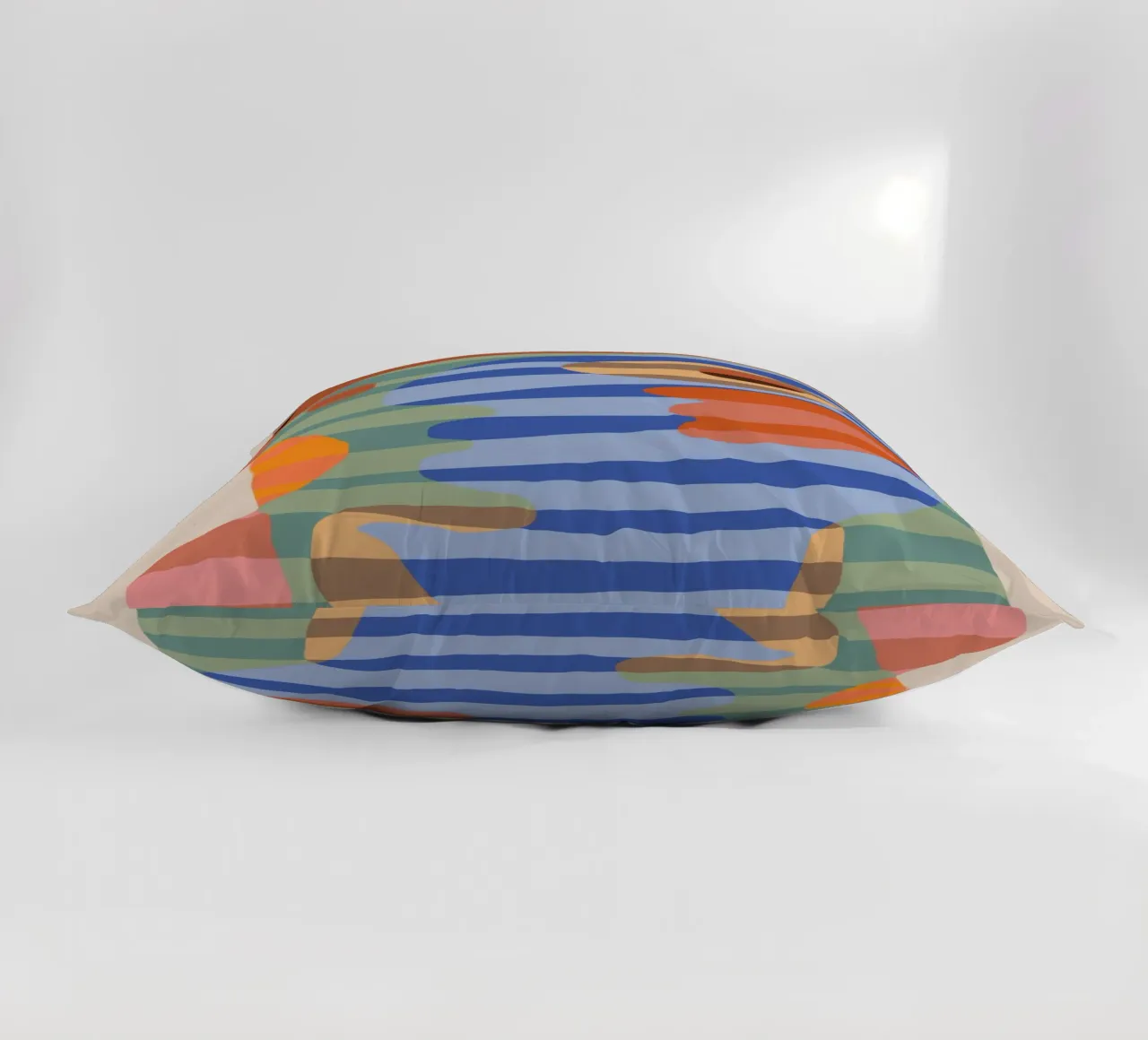 Forme a strisce colorate cuscino da Little Dean