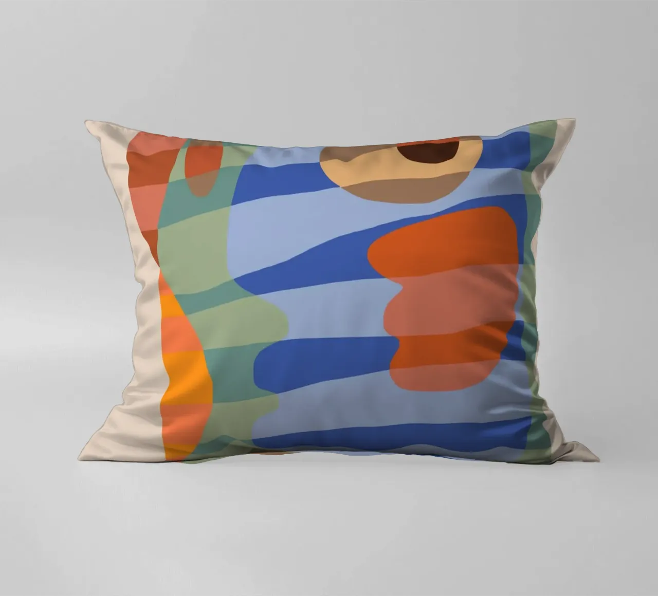 Forme a strisce colorate cuscino da Little Dean