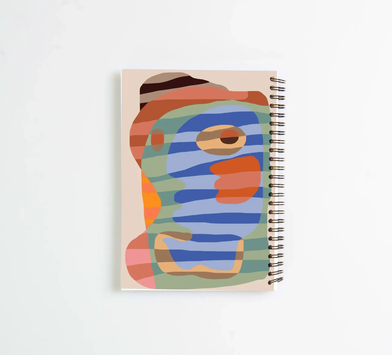Forme a strisce colorate diario ad anelli da Little Dean