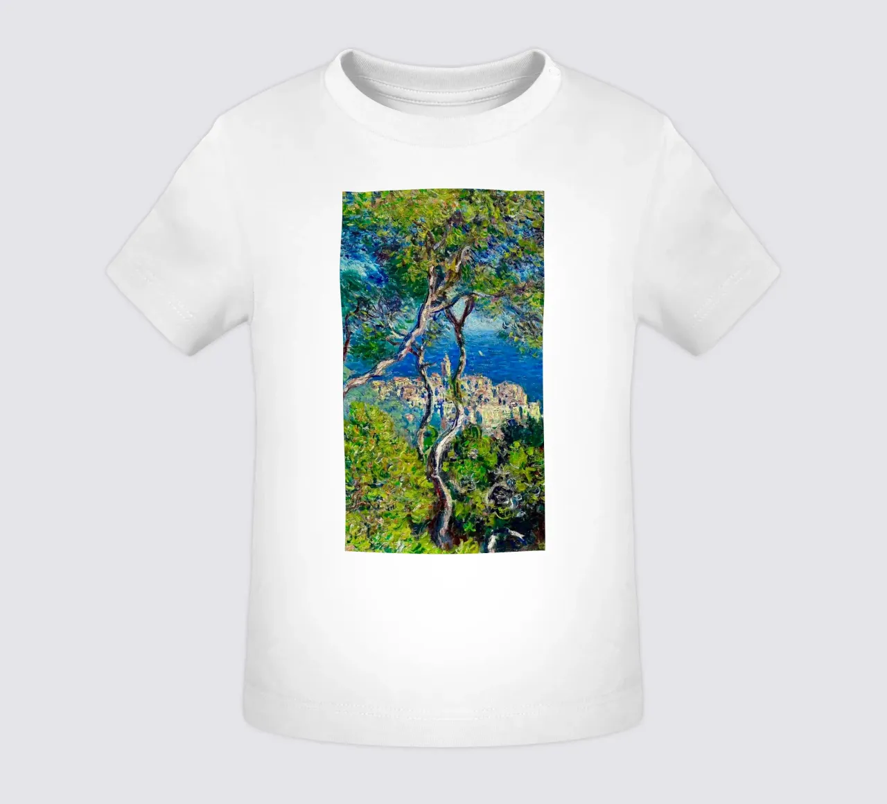 vue de la ville depuis le sommet de la colline t-shirt pour bébé de SMG Store