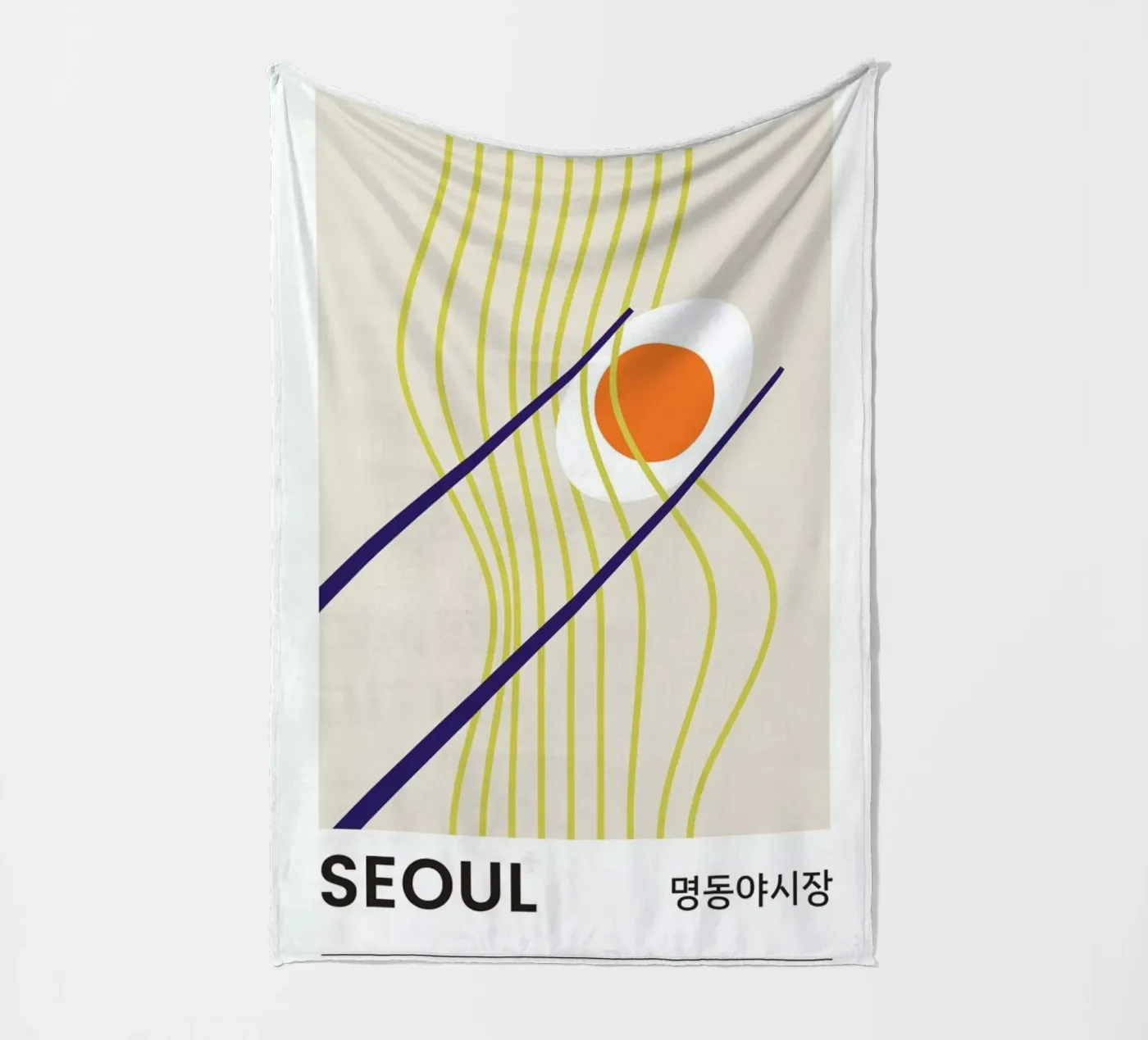 Seoul fleecedeken van Pure