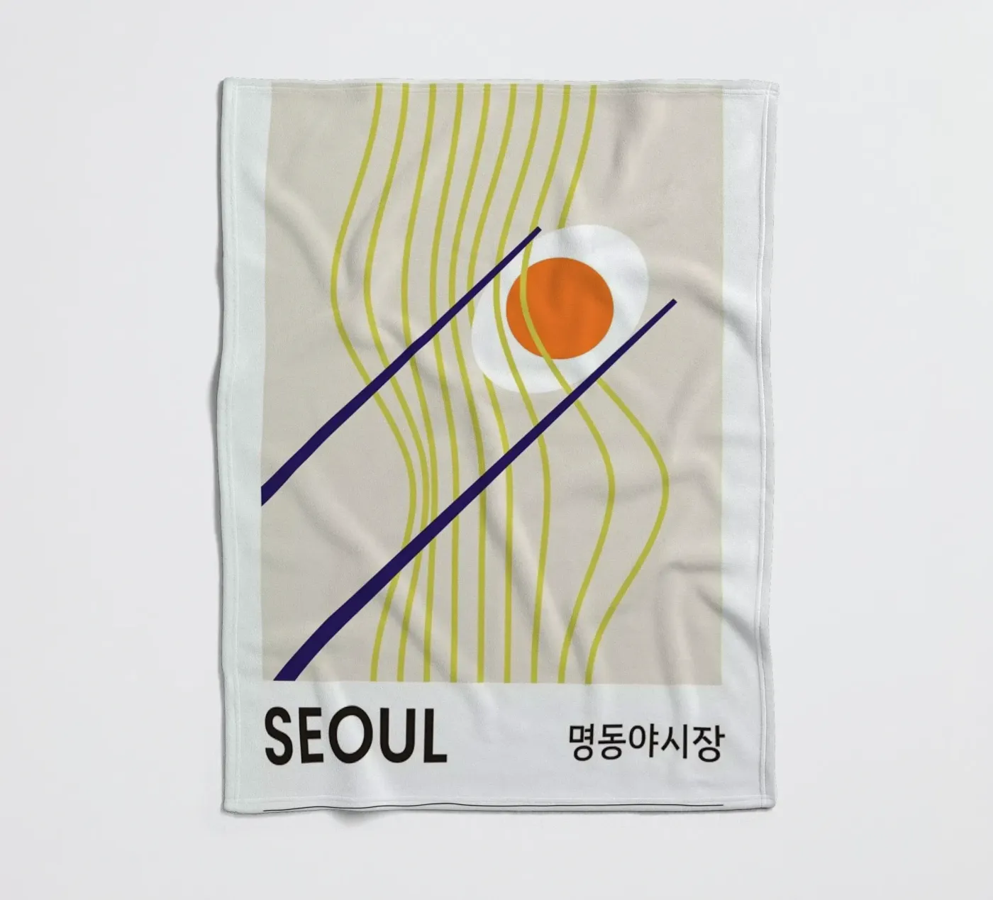 Seoul fleecedeken van Pure