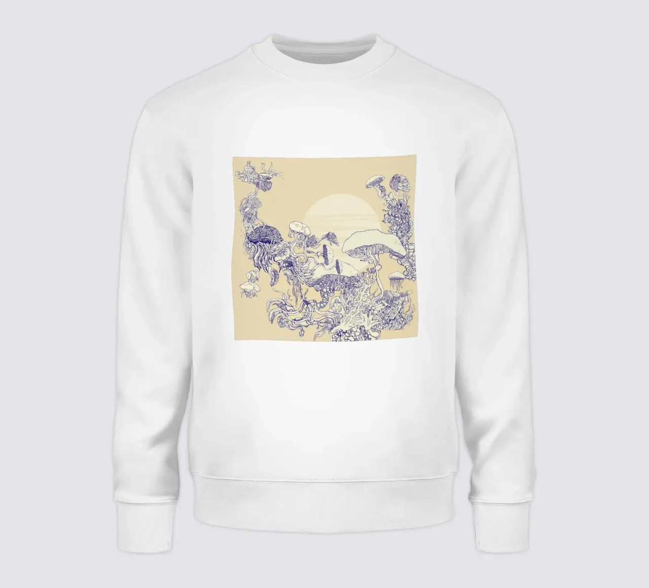 corallo mushr felpa da Giulio Iurissevich