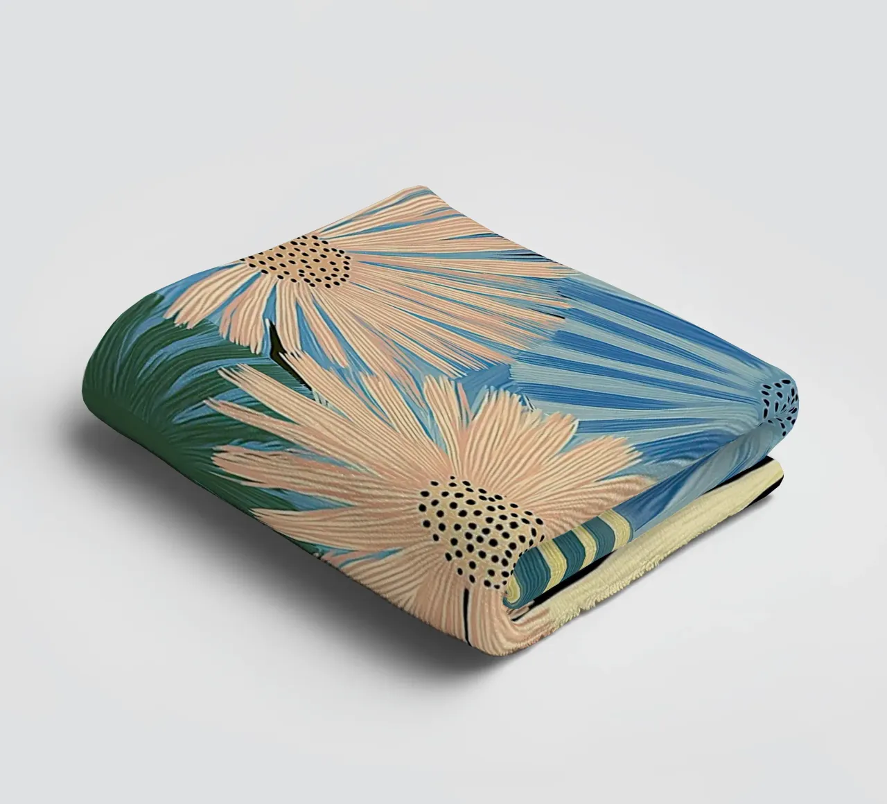 Fiori astratti asciugamano da bagno da Imagine