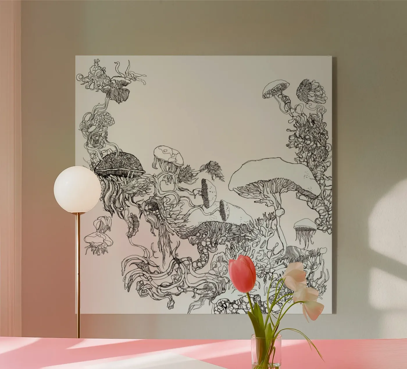 bwww acryl van Giulio Iurissevich