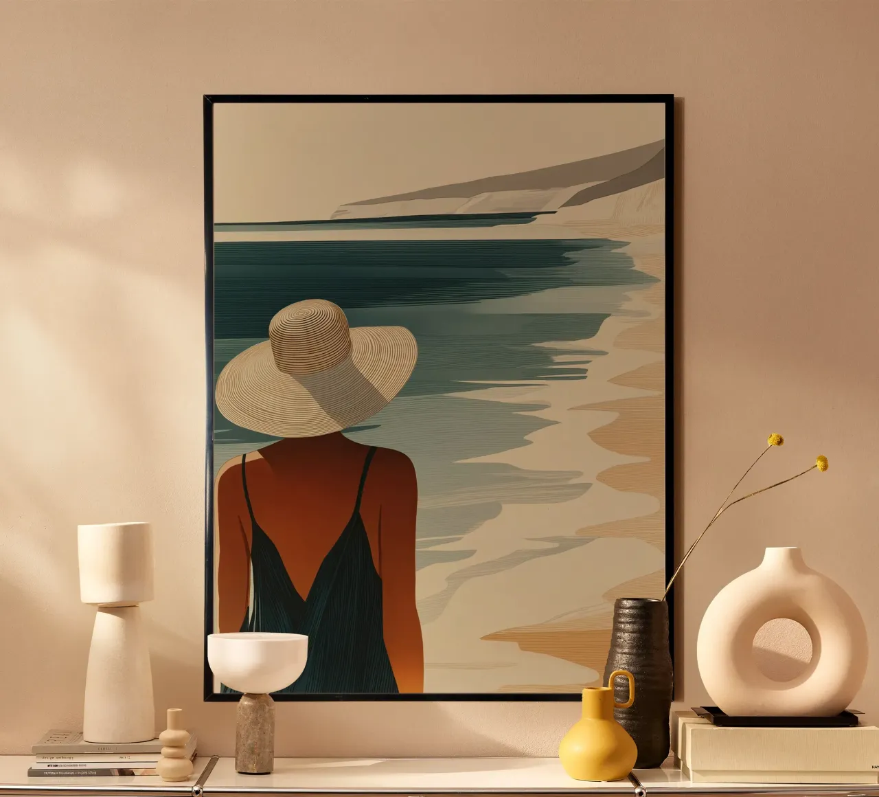 Sulla spiaggia poster da Imagine