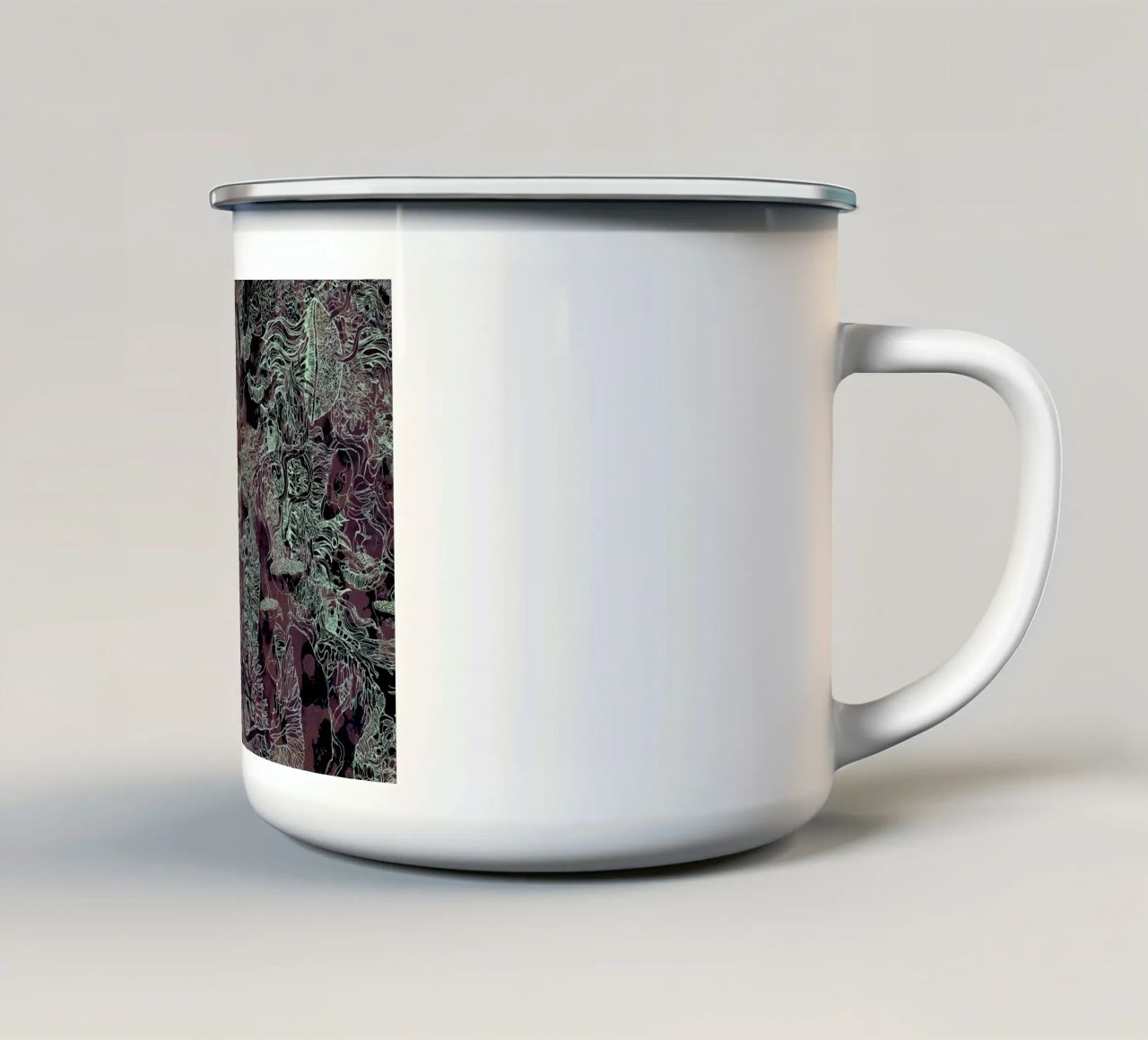 top1 tazza in smalto da Giulio Iurissevich