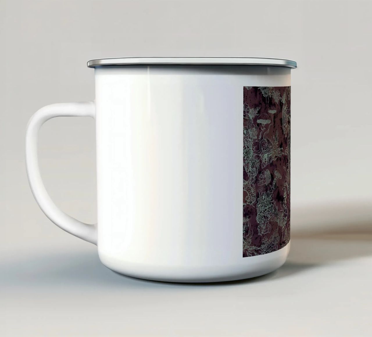 top1 tazza in smalto da Giulio Iurissevich