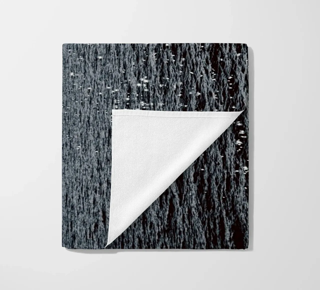 Sunlight Reflection in the Deep Blue Ocean beach towel by KISSA STUDIO