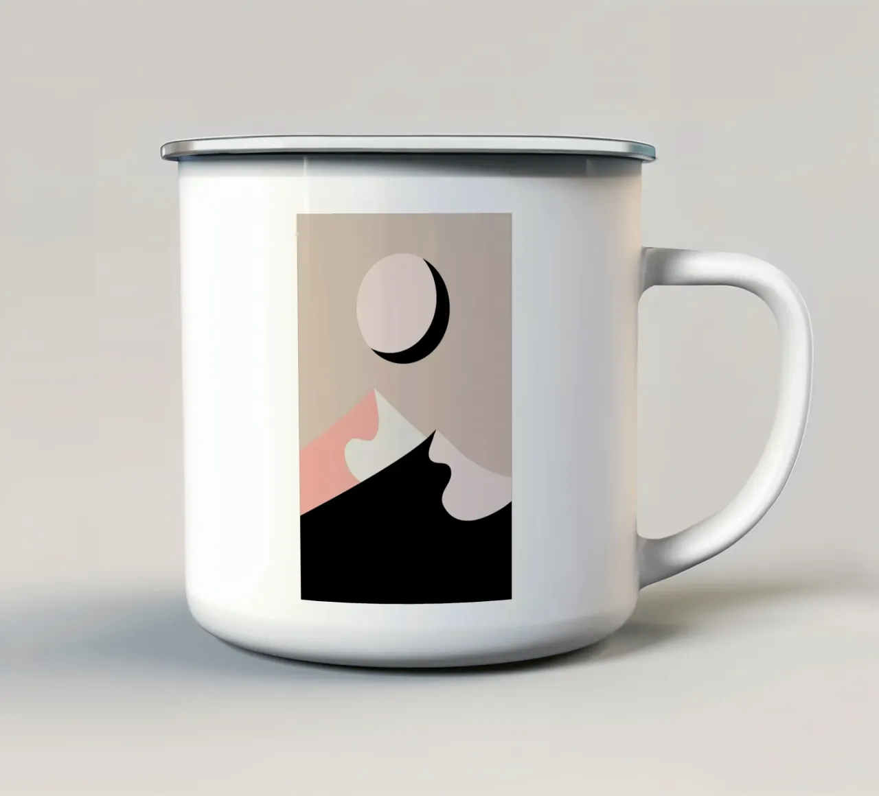 The Pinnacles tazza in smalto da Pure