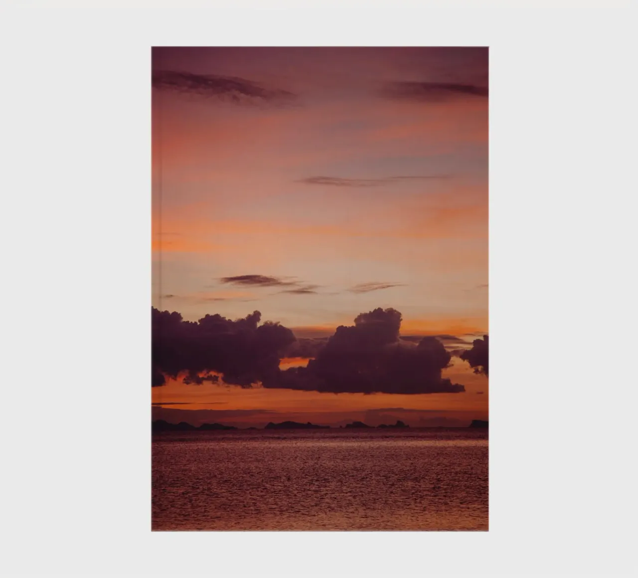 oceano al tramonto diario da Earthly Visions