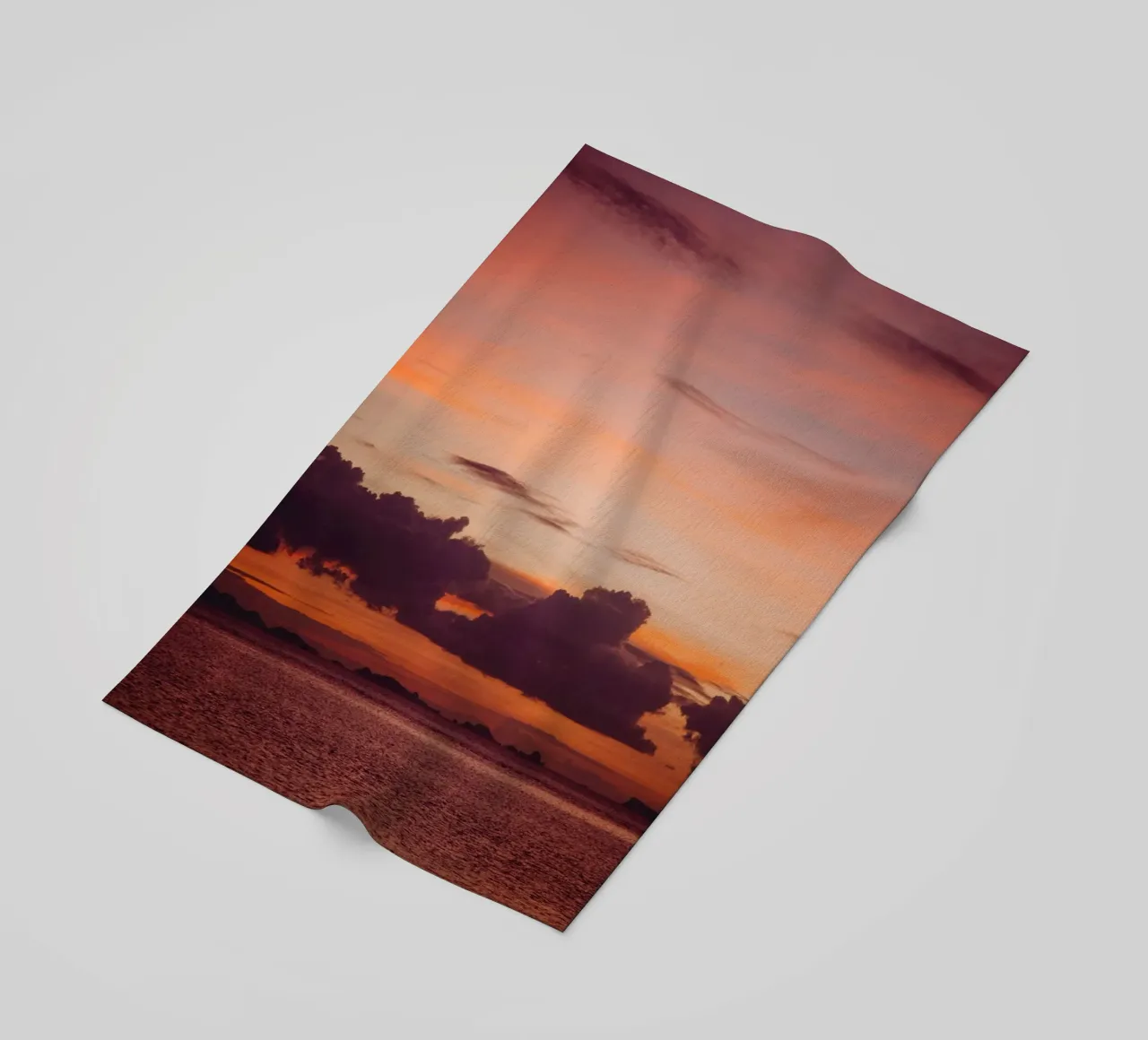 oceano al tramonto telo mare da Earthly Visions