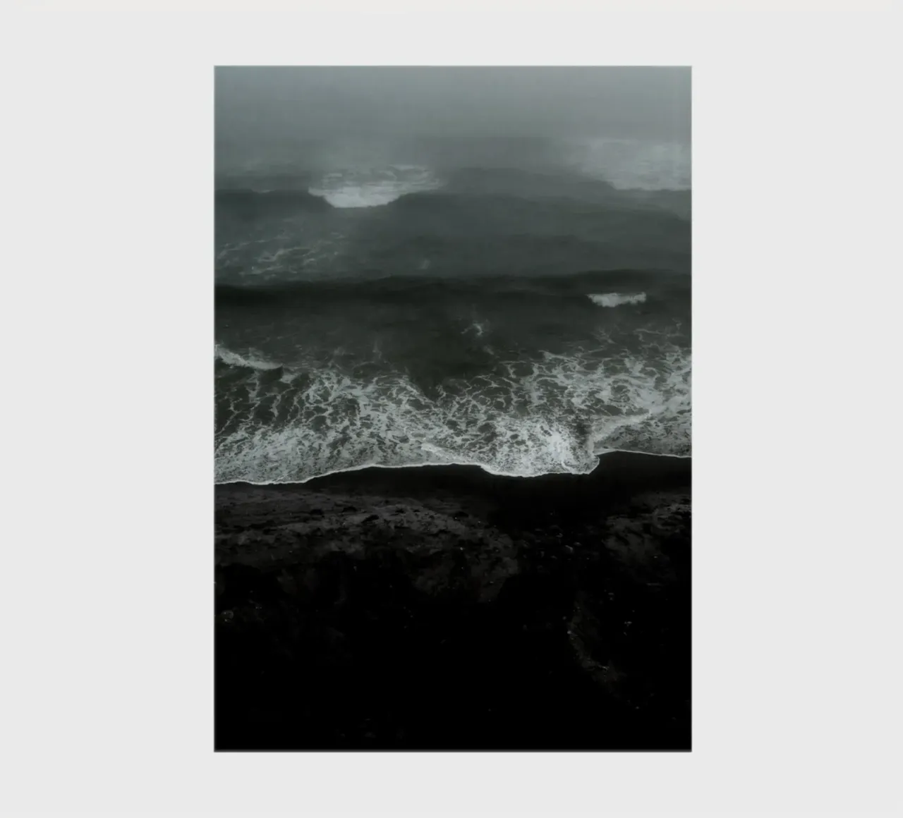Black Ocean notebook by KISSA STUDIO