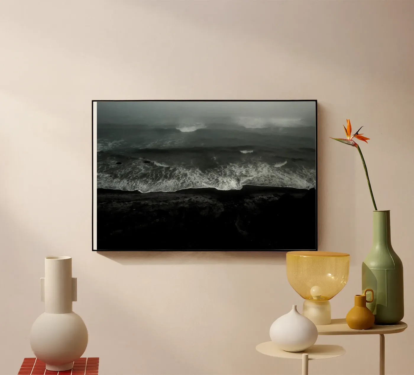 Oceano Nero plexiglass da KISSA STUDIO