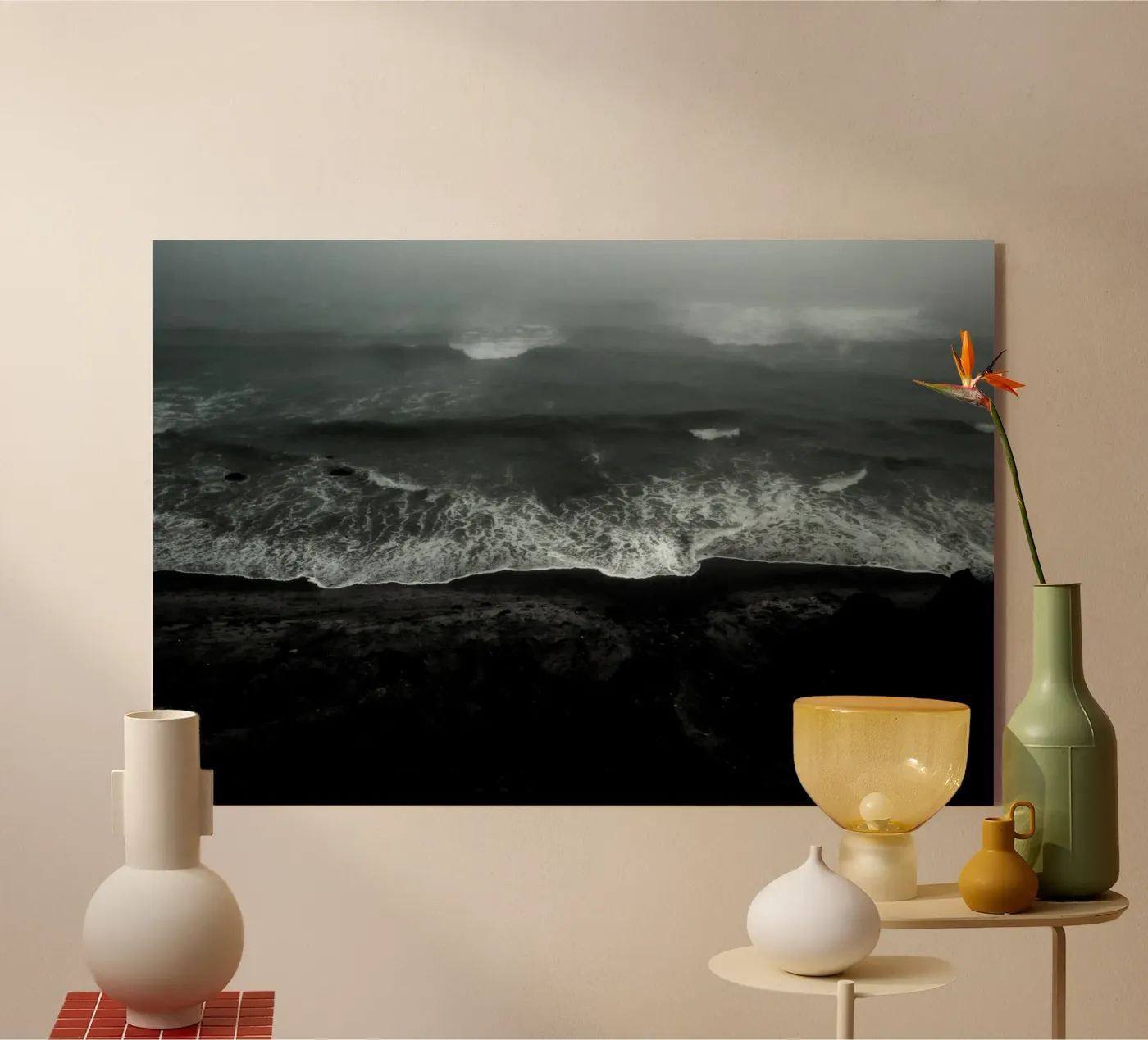Oceano Nero plexiglass da KISSA STUDIO