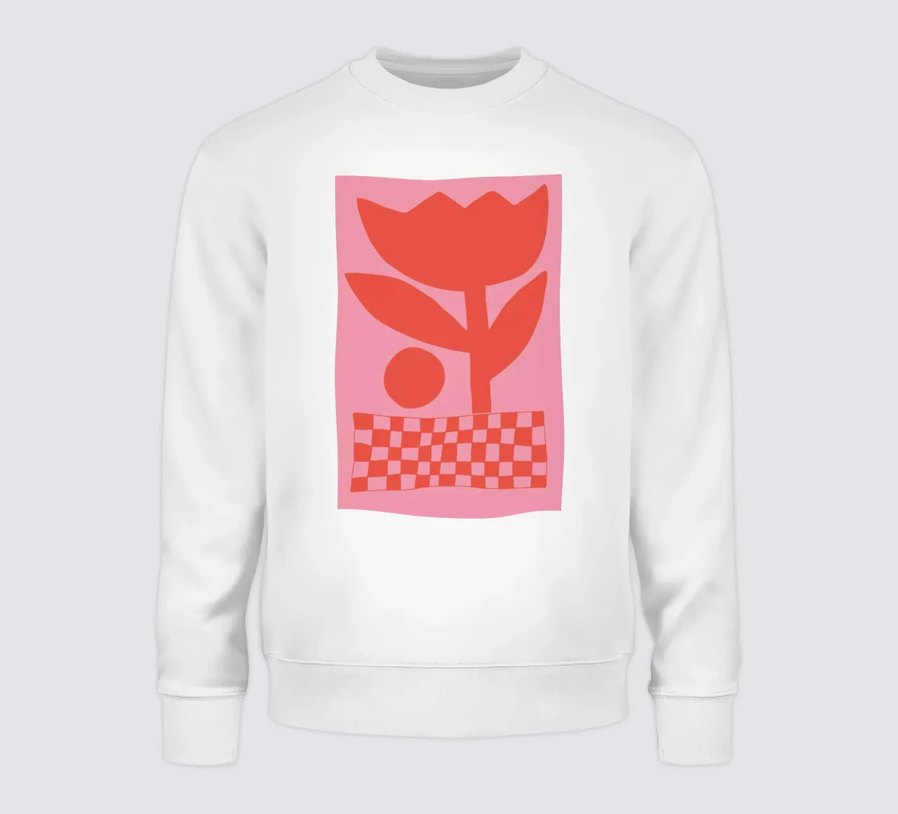 Retro Flower felpa da Pure