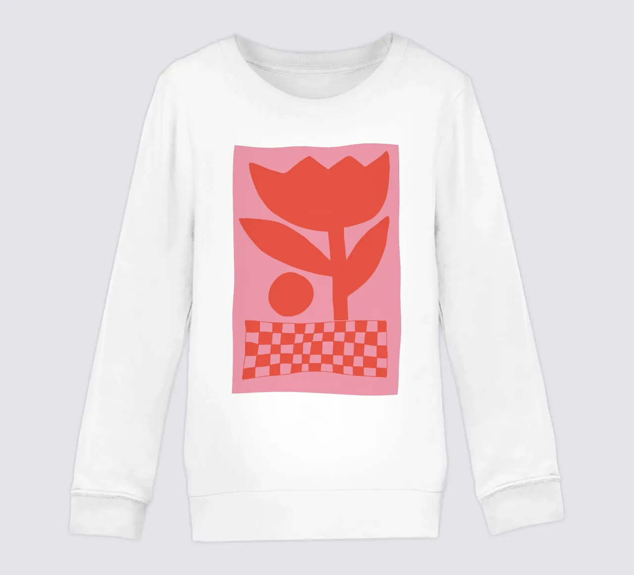 Retro Flower felpa bambino da Pure