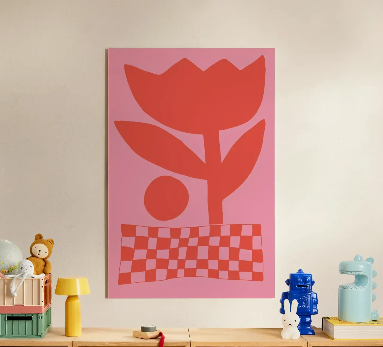 Retro Flower plexiglass da Pure