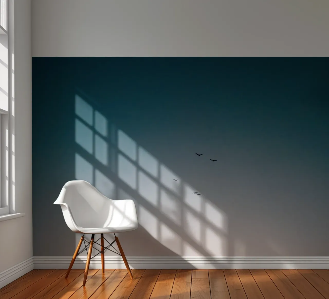 Flying Birds to the Sunset Sky photo wallpaper by KISSA STUDIO
