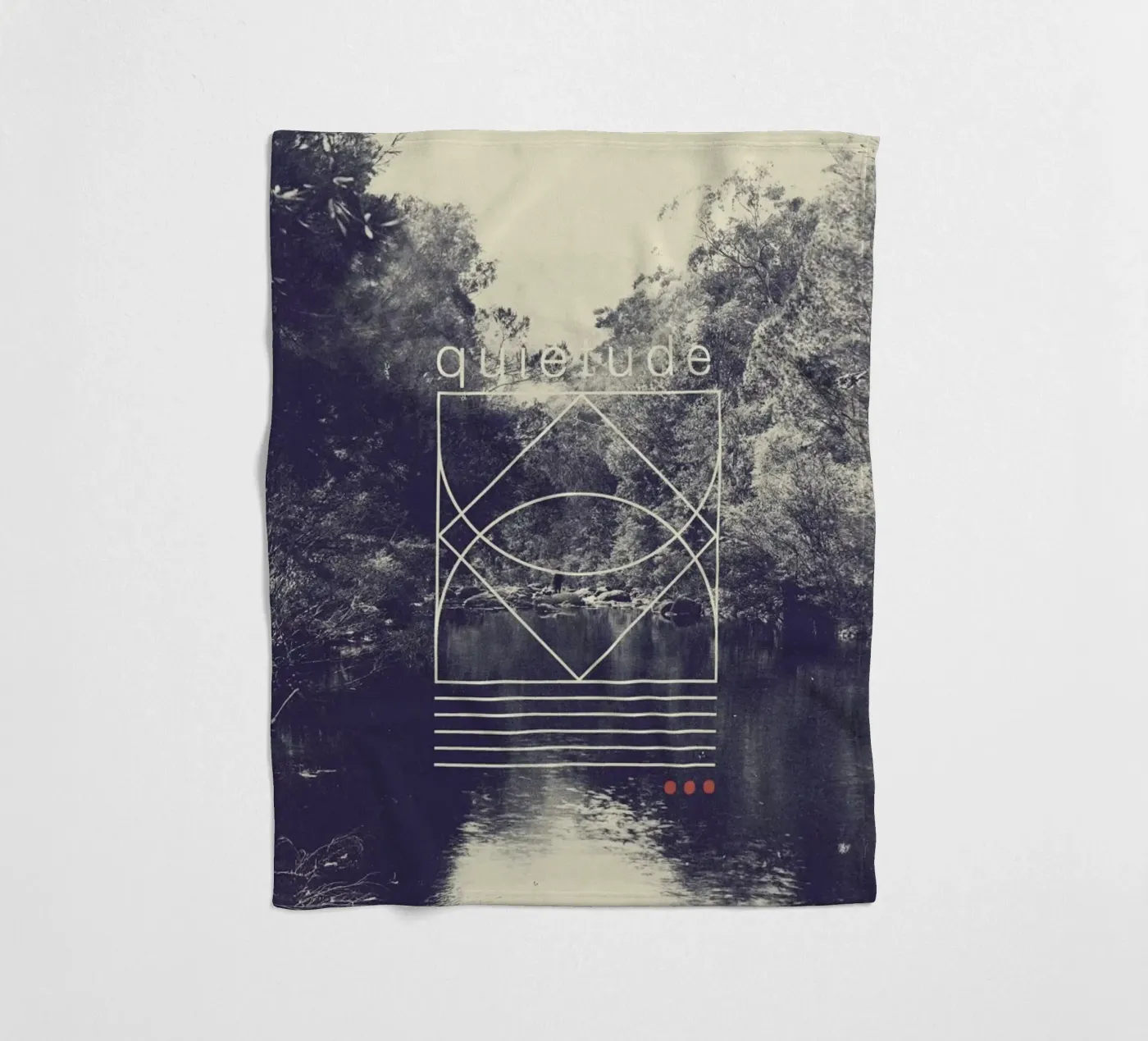 Quietude fleecedeken van Florent Bodart