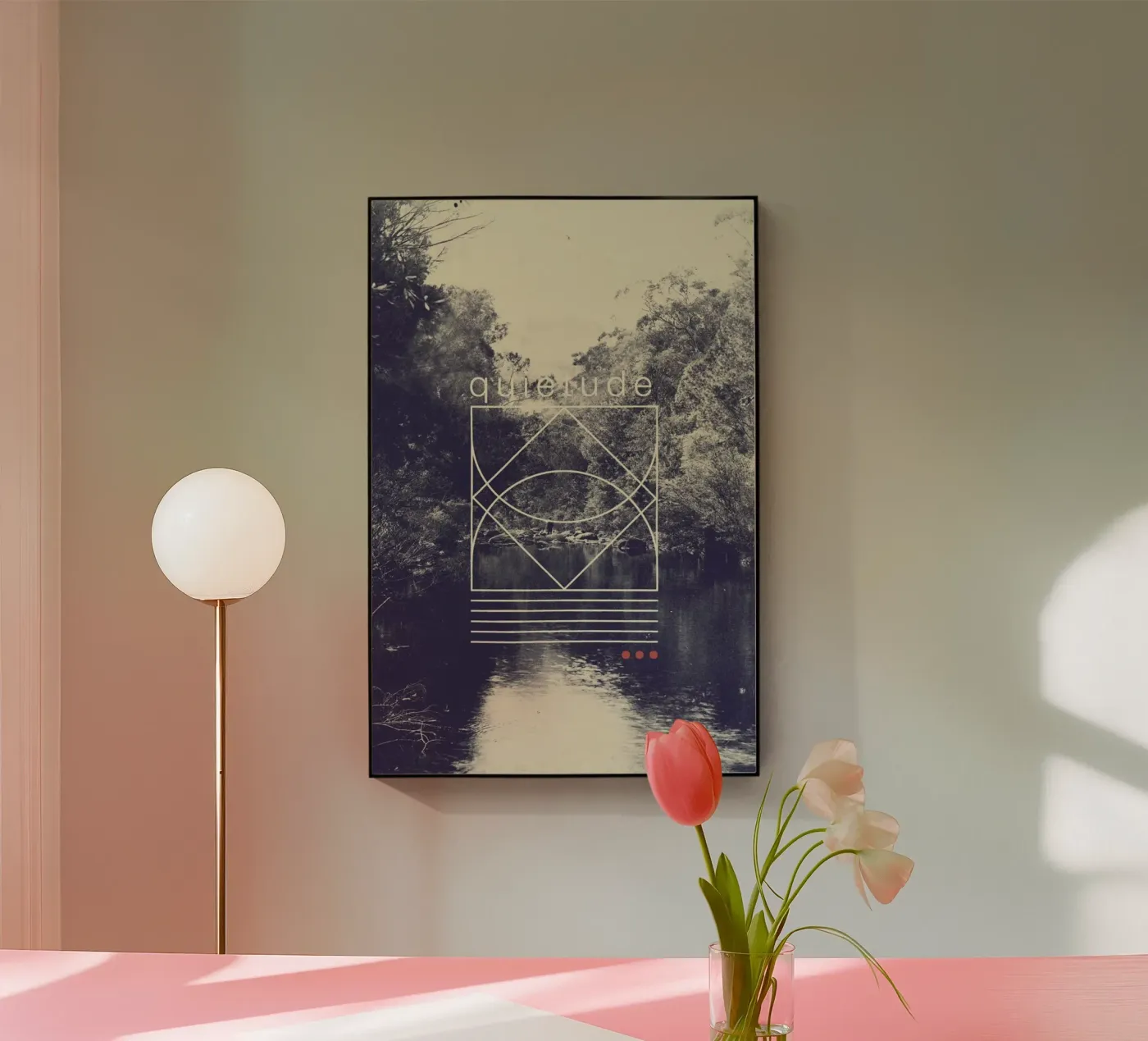 Quietude acryl van Florent Bodart