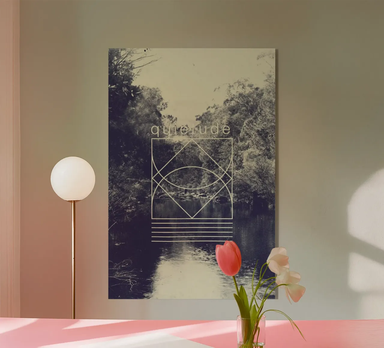 Quietude plexiglass da Florent Bodart