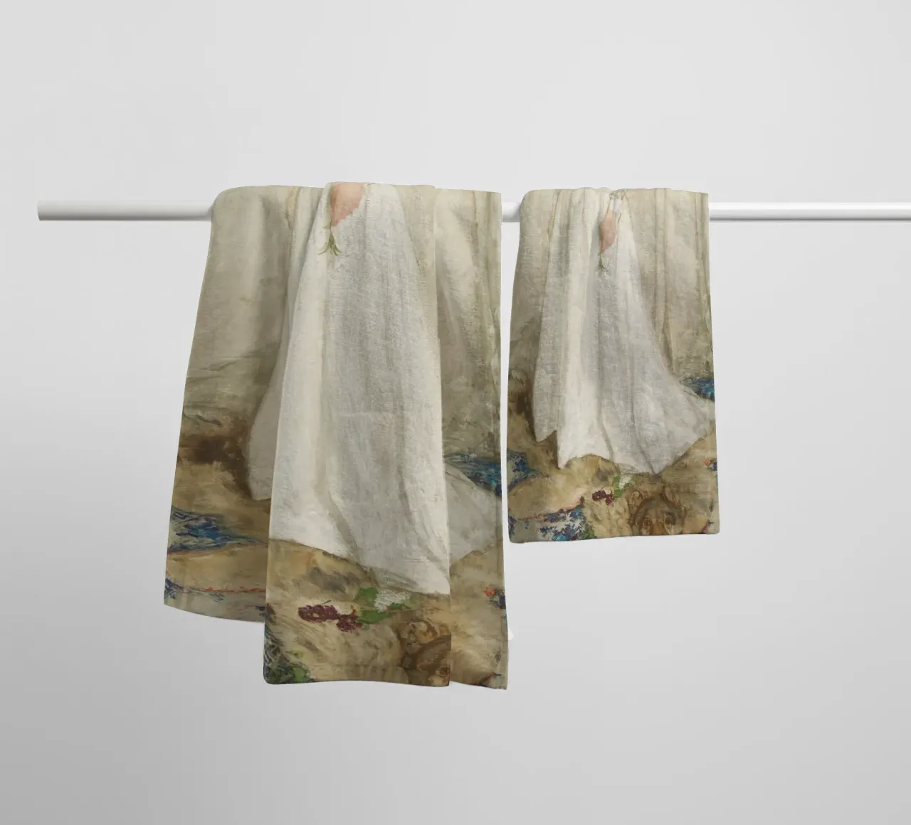 Sinfonia in bianco di James McNeill Whistler, n. 1: Il bianco asciugamano da bagno da Venus Art