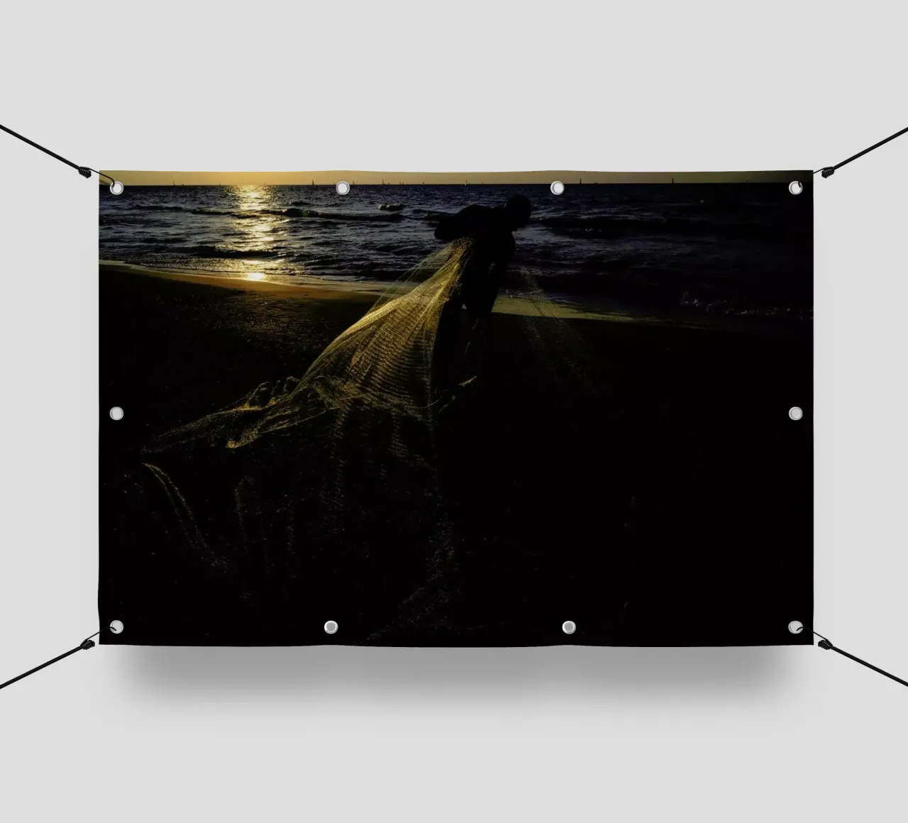 The Fisherman IV telo in pvc da Tal Paz-Fridman