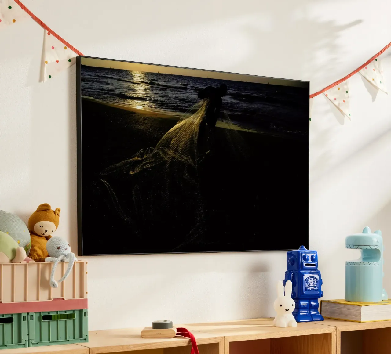 The Fisherman IV alu-dibond by Tal Paz-Fridman