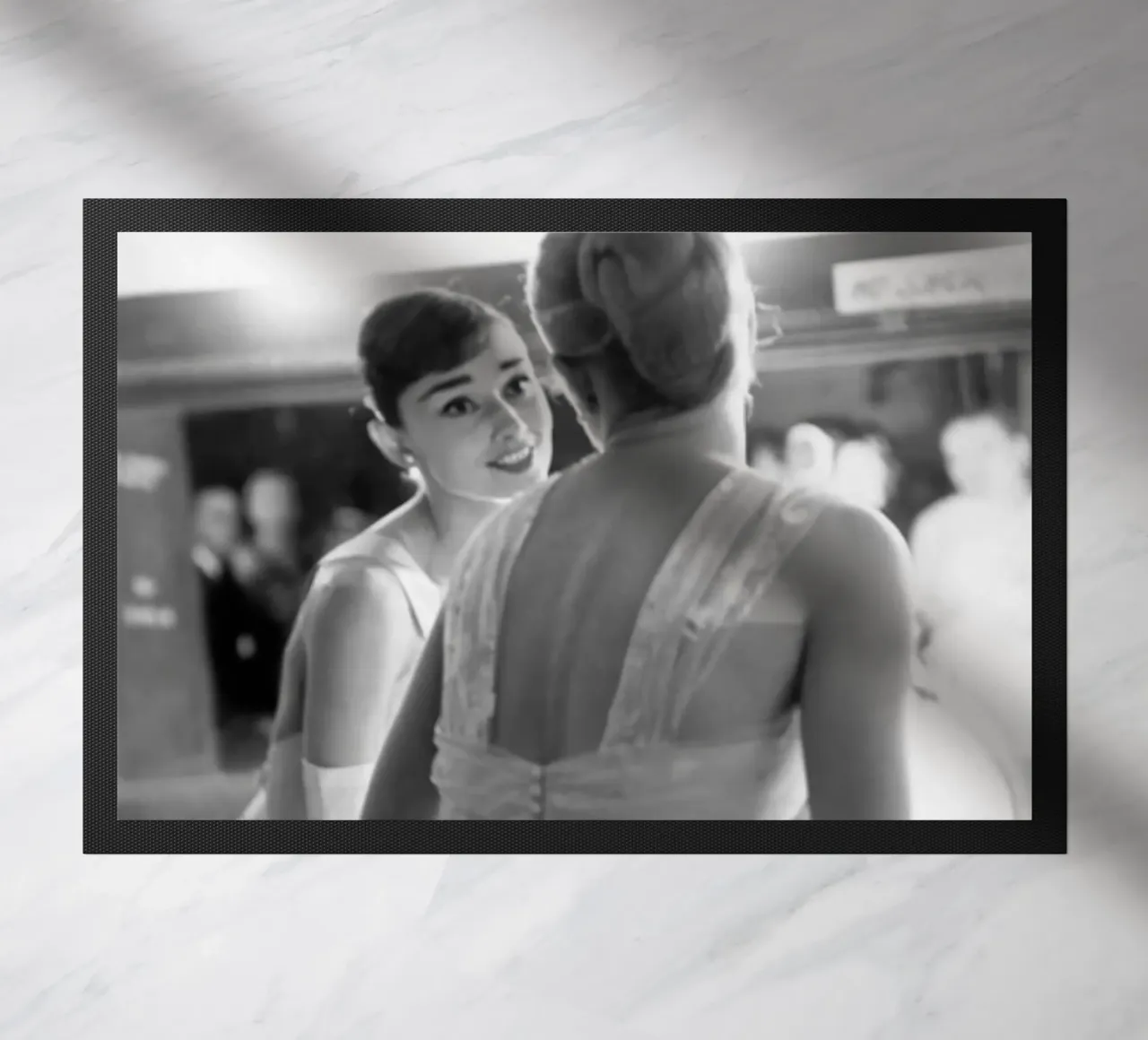 Audrey al trucco zerbino da Lorraine Mooore