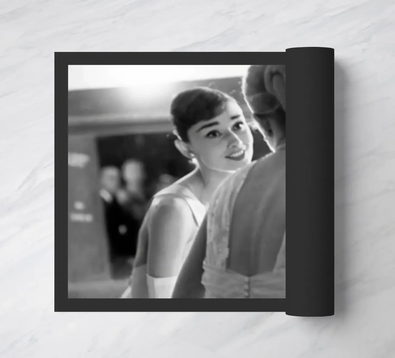 Audrey al trucco zerbino da Lorraine Mooore