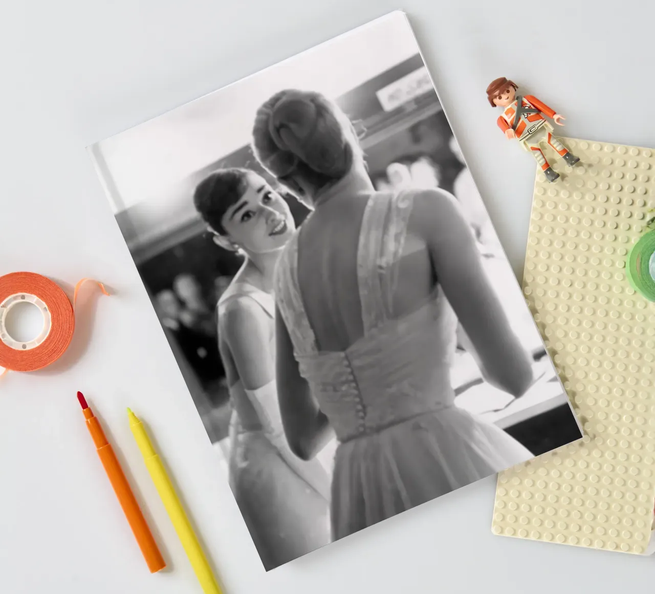 Audrey sur le maquillage carnet de notes de Lorraine Mooore