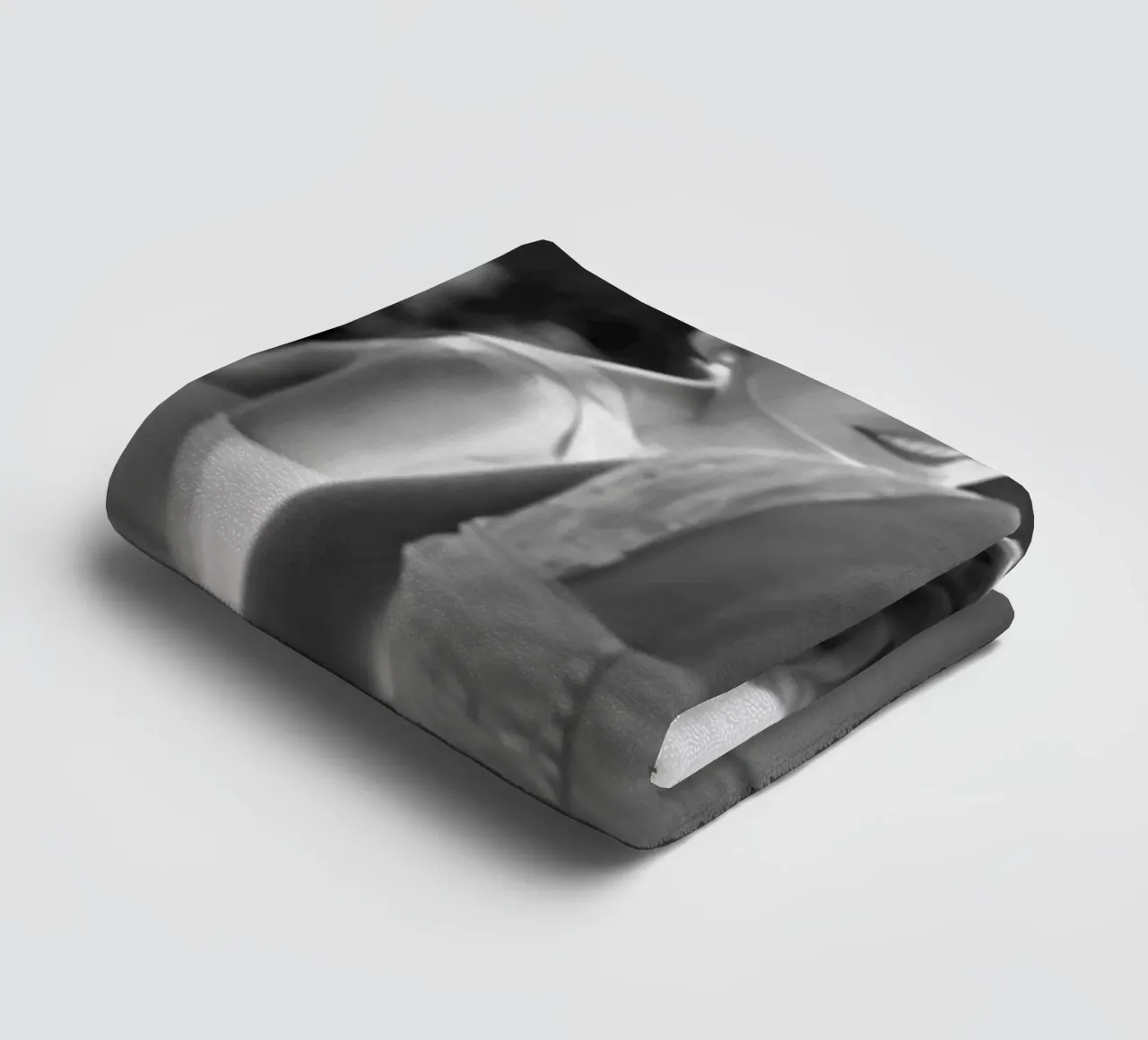 Audrey op make-up badhanddoek van Lorraine Mooore