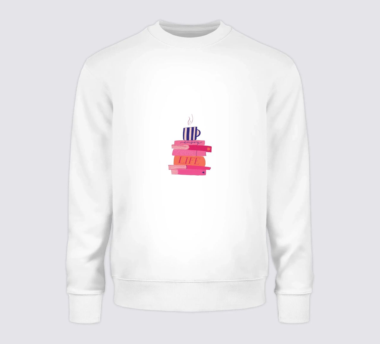 Morning Reads Sweatshirt von Pure