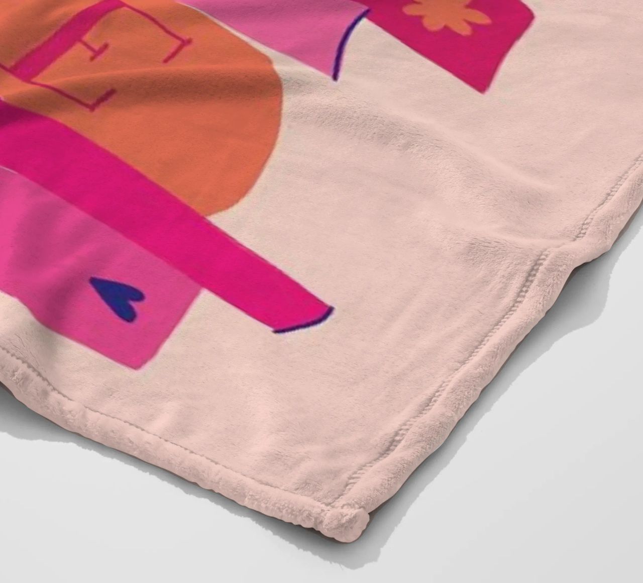 Morning Reads fleece blanket by Pure
