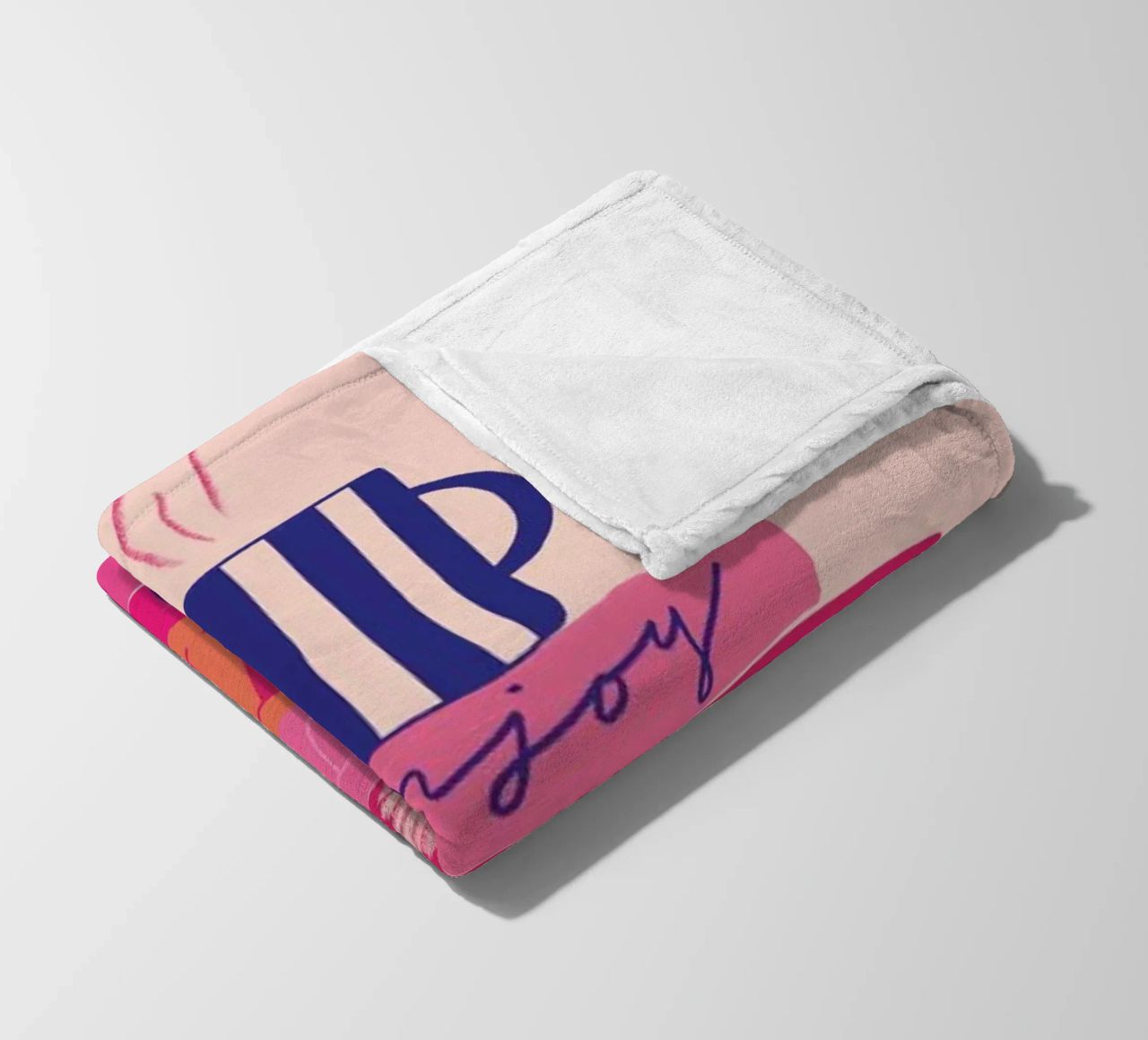 Morning Reads fleece blanket by Pure