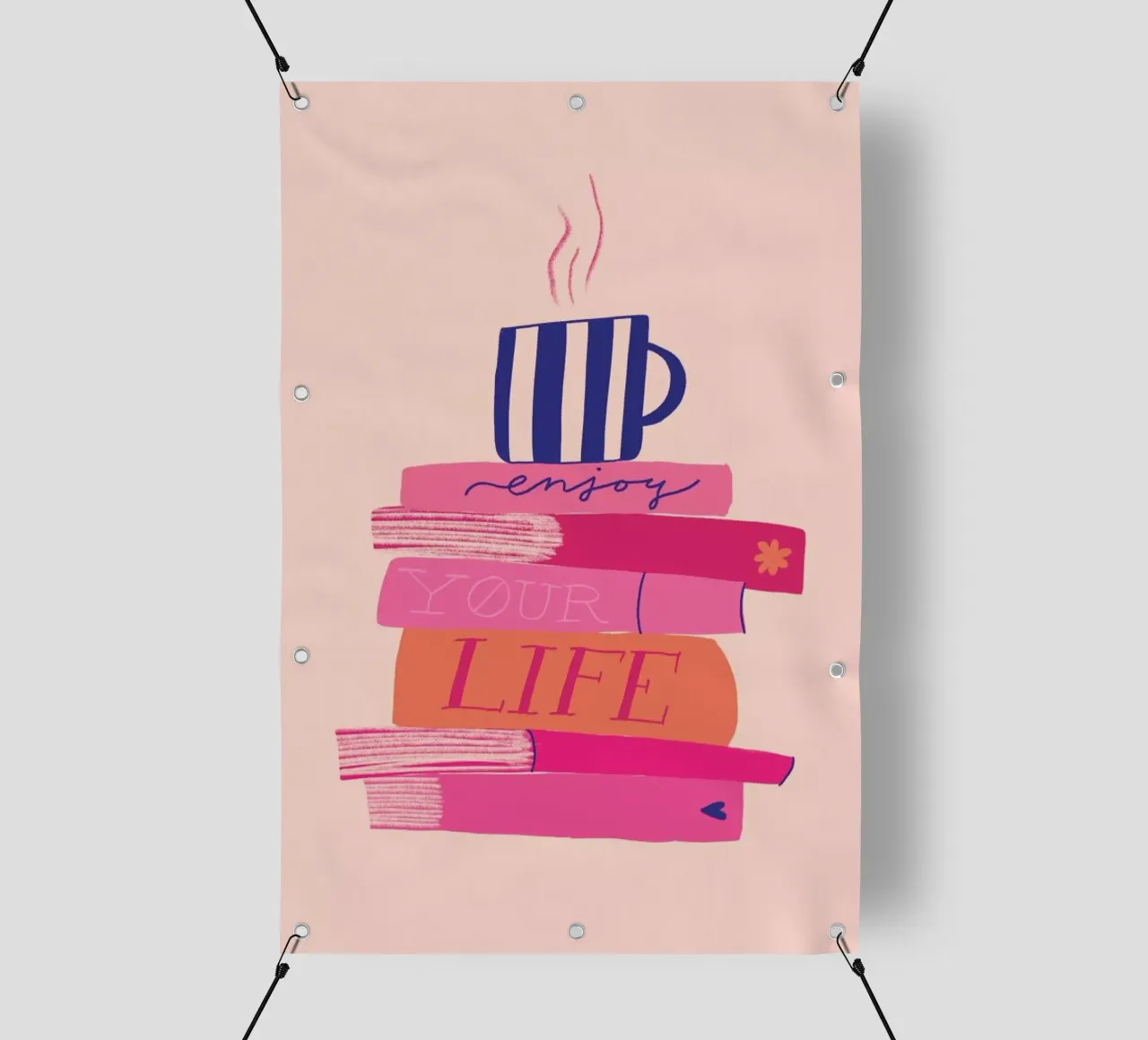 Morning Reads pvc-zeil van Pure