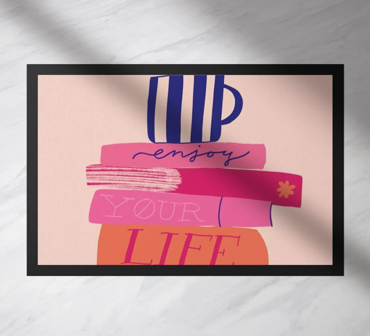 Morning Reads doormat by Pure