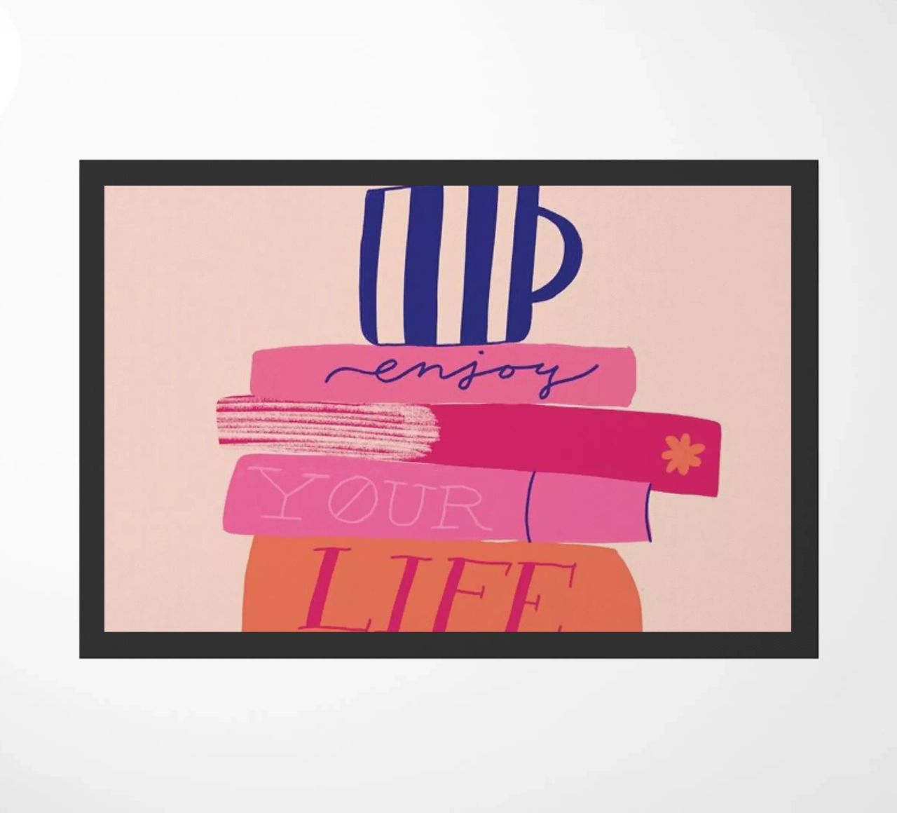 Morning Reads doormat by Pure
