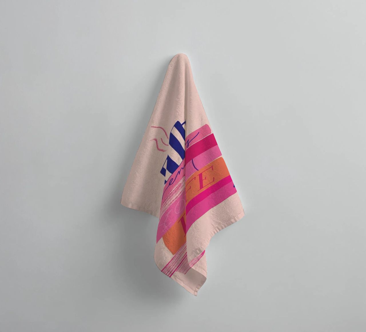 Morning Reads towel by Pure